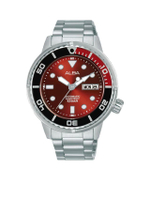 นาฬิกาข้อมือผู้ชาย Alba Active AL4229X ขนาด 43 มม. สีแดง