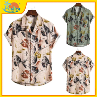 Kemeja pria jumbo big size retro vintage modern baju lebaran FMI12