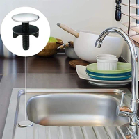 Kitchen Sink Hole Cover Tap Blanking Plug Stopper Basin Seal Cover For 12-40mm Faucet Hole Bathroom Faucet Plate Stopper