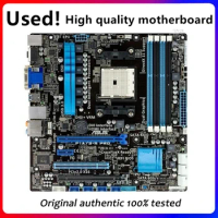 For ASUS F1A75-M PRO Motherboard Socket FM1 DDR3 For AMD A75 A75M Original Desktop Mainboard SATA II Used Mainboard