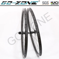 Light UCI Quality Tubeless Carbon MTB Wheelset 27.5 Fastace DH825 Thru Axle / Quick Release / Boost 27.5er Carbon MTB Wheels