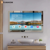 STANHOM 21.5 27 32 43 55 65 75 Inch Android Touch Screen Remote Control Smart TV Mirror