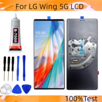 For Display Original For LG Wing 5G LCD Display For LG Wing 5G LMF100N LCD Display Screen Touch Digitizer Assembly