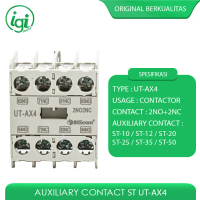 AUXILIARY CONTACT UT-AX4 KONTAKTOR KONTAK BANTU MAGNETIC CONTACTOR ST
