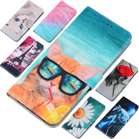 Leather Filp Wallet Case For Huawei P30 Lite P40 P20 Pro Magnet Book Phone Case For Huawei Mater 20 Lite 20 Pro P30 P40 P20 Case