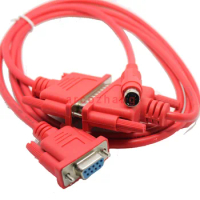 PLC programming data download cable SC09 / SC-09 FX A PLC serial cable for Mitsubishi FX0S / FX1S / FX0N / FX1N / FX2N / 3U