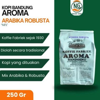 KOPI AROMA BANDUNG MIX ARABIKA ROBUSTA 250 GR GILING HALUS