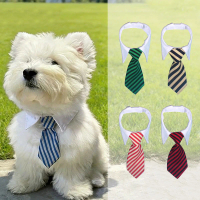 British-style Pet Wet Wipes Dog & Cat Gentleman's Collar Fake Collar Scarf Suitable Pet For Owner's 