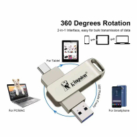 Kingston Type-C USB 2TB: Sao lưu toàn bộ hệ thống chỉ với một chiếc USB nhỏ gọn.