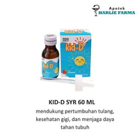 Kid-D Vitamin D3 400 IU - Vitamin D3 Anak Strawberry Sirup 60 ml