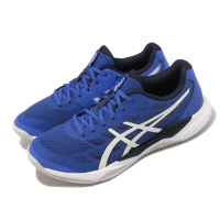 【asics 亞瑟士】排球鞋 GEL-Tactic 12 男鞋 藍 白 羽球鞋 桌球鞋 吸震 運動鞋 亞瑟士(1071A090400)