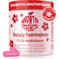 Happy Hormones PCOS I PCOS Supplement Myo-Inositol & D-Chiro Inositol Natural Supplement for Womens 