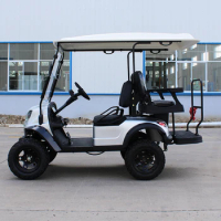 Made in China CE certified 2+4 seat lithium battery electric aluminum golf cart and controller