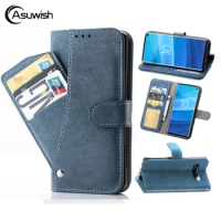 Flip Cover Leather Wallet Phone Case For Nokia G10/G20 Nokia X10/X20 Nokia 9 PureView Credit card slot wrist