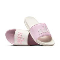 【NIKE 耐吉】拖鞋 女鞋 W OFFCOURT SLIDE MIX 米白粉 FQ7646-104