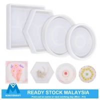 Flower Tray Base Tea Coaster Mold Silicone Coaster Mould