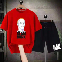 Slam Dunk 3D Printed Oversize T-Shirt/Shorts/Sets New Matching Mens Clothes Men's Sweatshirt Set Casual Oversized T-shirt Tees