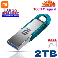 Xiaomi USB 3.0 Flash Drive High Speed Pen Drive 2TB 1TB USB 3. 0 Memory Stick 512GB Flash Pendrive Metal Memoria Usb Disk For Pc