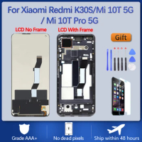 6.67" For Xiaomi Redmi K30S/xiaomi Mi 10T 5G/xiaomi Mi 10T Pro 5G LCD Display Touch Screen Digitizrt Assembly Replacement LCD