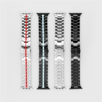 鋼鐵俠不鏽鋼錶帶 機械錶男生 適用Apple Watch金屬錶帶 s87 41 45mm Ultra 49mm替換錶帶