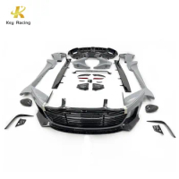 DB11 MSY Style Half Carbon Fiber Bodykit Front Rear Bumper Side Skirts Air Intake Grille For For Aston Martin DB11