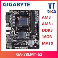 เมนบอร์ดเดสก์ท็อป, กิกะบิต GA-78LMT-S2, ซ็อกเก็ต 760G, AM3 / AM3 + DDR3, Phenom II / Athlon II, ใช้แ