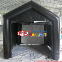 Sealed Inflatable Golf Simulator Tents / Inflatable Golf Simulator Cage Enclosure