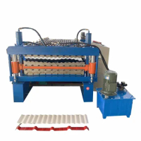 Corrugated Metal Roof Sheet Making Machine Steel Ibr Roofing Roll Forming Machine Prices Tile Machinery For House Building