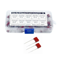 10 kinds of CBB (10nF-470nF) 103/104/154/224/334 63V-100V Film Capacitor Set