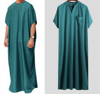 2021 Pakaian Dubai Arab Timur Tengah Islam Baru Baju Lelaki Malaysia Islam Jubah Panjang