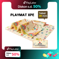 SPEEDS 180x200x16-20mm Playmate Bayi Karpet Lipat Playmat Tikar Bayi Karpet Bayi Matras Foam Lipat L