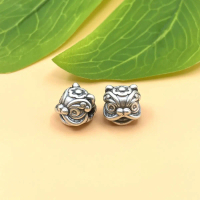 Charm đầu lân sư rồng bạc 999 - Mã CA1325
