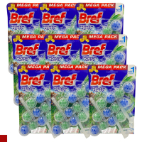 Bref 馬桶芳香清潔球松木風味3入1卡箱購共9卡