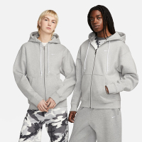 NIKE 外套 男款 運動連帽外套 M NK SOLO SWSH HW FZ HOODIE 灰 DR0403-063