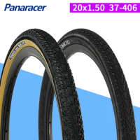 Panaracer PaseIa 20x1.5 Folding Bike Tire 20" 37-406 Small Wheel Bicycle Outside Tire Brown Edge Black Color Made in Japan