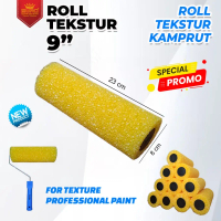 REFILL Cat Tekstur Motif Kamprot Roll 9 Inch Termurah Texture Roller