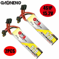 GAONENG GNB 530mAh 4S1P 15.2V 90C/180C HV Lipo Battery With XT30 Plug For Beta85X Whoop Quadcopter FPV Racing Drone RC Parts