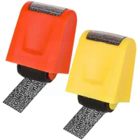 Confidential Smear Stamp Anti-counterfeiting Hidden Protection Stamp Anti-theft ID Identity Data Confidential Roller Privac D6V0