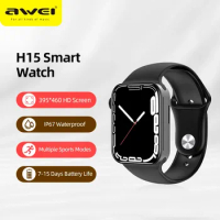 Awei H15 Smartwatch for Men Women's Watch Smart Watches For Men Support Answer Calls Wireless Charging Sport Fitness Bracelet