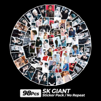 ชุดสติ๊กเกอร์ STRAYKIDS HOP GIANT ATE 52-106 ชิ้น ลอสเมียร์ลมหายใจของฉัน หิน-สตาร์ เส้นทางสังคม เทปว