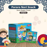 Java Pororo Nori Snack Original HALAL - Snack Rumput Laut - Pororo Nori Snack