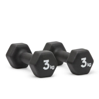 【adidas 愛迪達】六角健身啞鈴(3kg/2入)