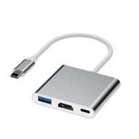 3in1 Type-C USB 3.1 To HDTV HDMI USB 3.0 87W PD Charging Type C Female Converter Cable Adapter Zwei