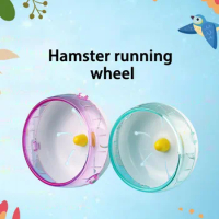 Hamster Running Disc Toy 3 Size Silent Small Pet Rotatory Jogging Wheel Small Pets Sports Wheel Toy Hamster Cage Accessories