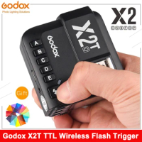 Godox X2T Wireless Flash Trigger X2T C/N/S/F/O/P 2.4G TTL HSS Transmitter for Canon Nikon Sony Fuji Olympus Pentax