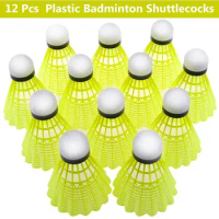 Plastic Badminton Shuttlecocks New Sports Durable Nylon Badminton Stable Outdoor Badminton Training Balls