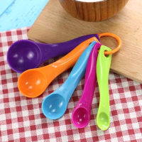 200Pcs Plastic Scoop 5 Gram PP Measuring Spoon 1ML Measure Tool