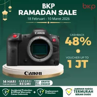 BKP Canon EOS R5 C / EOS R5C Mirrorless Cinema Camera Original Resmi BLACK