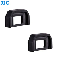 JJC 2Pcs Eyecup EF Soft Silicone Eyepiece Viewfinder for Canon EOS 800D 750D 700D 3000D 1500D 1300D 1100D 1000D 77D 250D 200DII