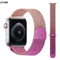 Magnetic strap For apple watch band 45mm 44mm 40mm 42mm 38mm iWatch bracelet belt watchband apple watch series 8 3 5 SE 6 7